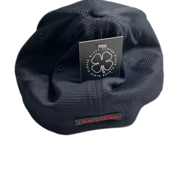 Black Clover Cap Hat Men's Size L XL Color Black FlexFit Canada Vibe Fitted - Picture 5 of 12